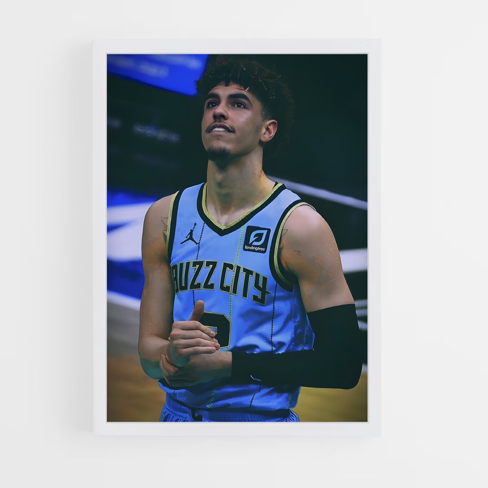 Poster Lamelo ball capturés – affiche Basketball (vue 3)